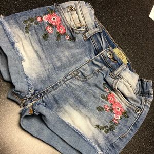 Girls denim shorts